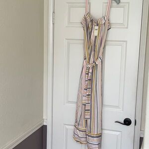 Maeve Pastel Striped Jumpsuit